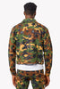 Camo Stars Denim Jacket