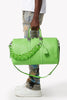 Slime Green Duffle Bag