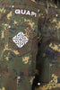 Camo Pockets Flared Denim