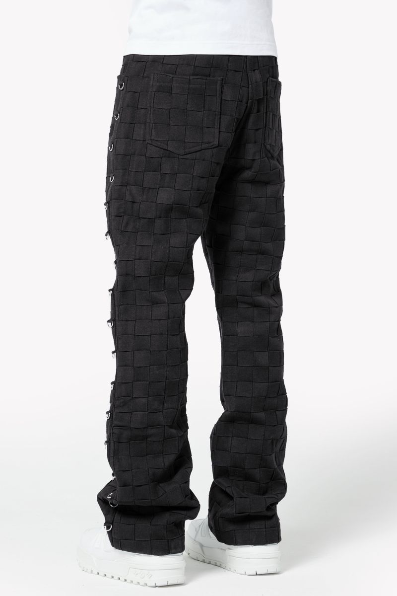 Obsidian Black Braided Pant