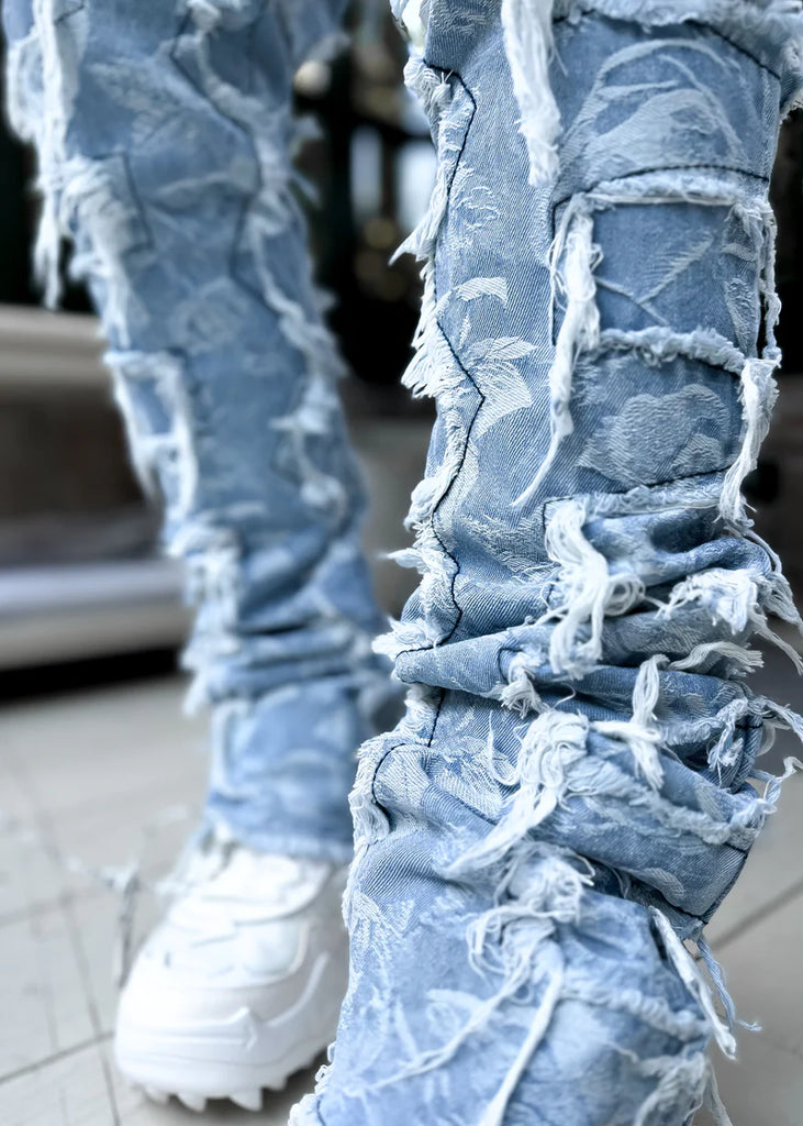 GUAPI Maya Blue Laser Stacked Denim – Cultwear.eu GUAPI Maya Blue Laser Stacked Denim – Cultwear.eu