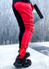 GUAPI Crimson Red Fusion Track Pants