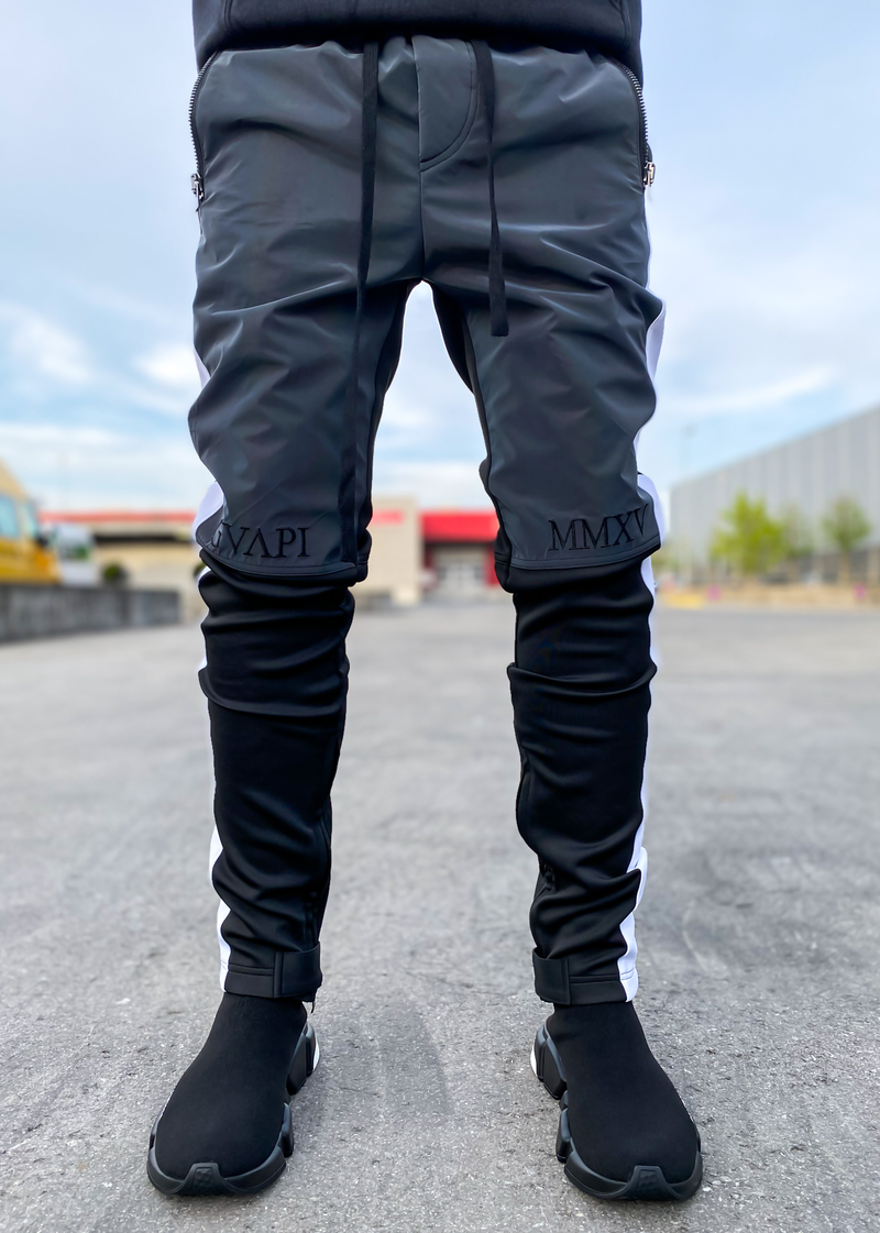 GUAPI Rainbow Reflective Biker Track Pants