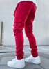 GUAPI Red Inferno Tactical Track Pants