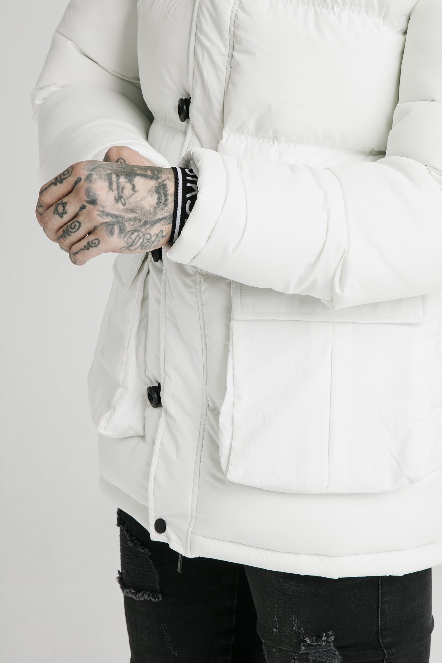 SIK SILK Rip Stop Puff Parka – Cultwear.eu