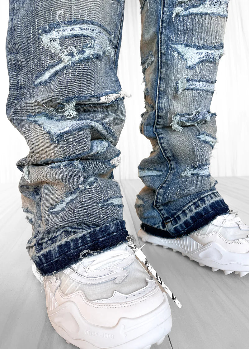GUAPI◆グアピ デニム Maya Blue Lace Denim GUAPI Maya Blue Lace Denim – Cultwear.eu