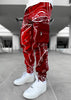 GUAPI Blood Red Paisley Cargo Pant V2